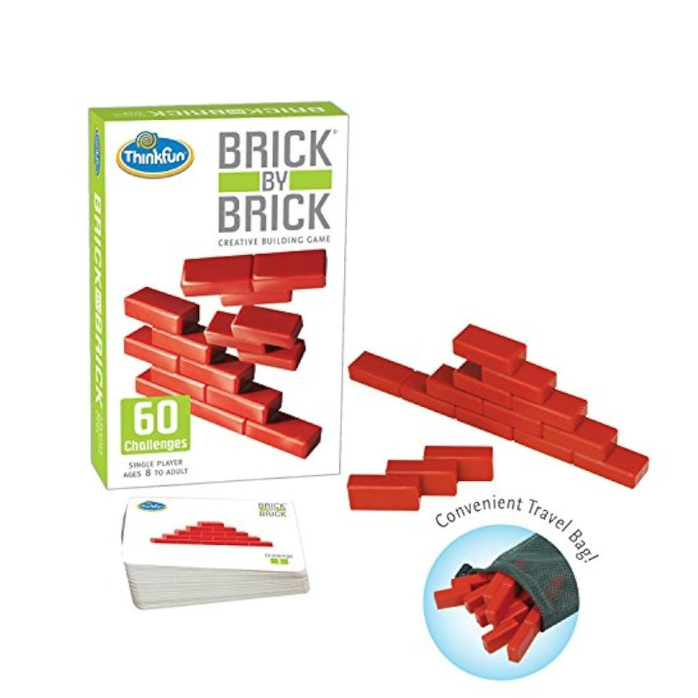 New in Box-Thinkfun Logic Puzzle Game Brick by Brick